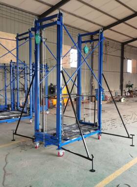 特动种作施平工升降台遥控控制移动业脚手架78445电升降式叫书架