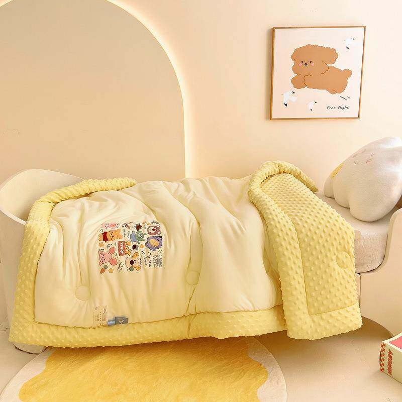 A类豆母婴级织棉豆被童儿午睡毯子秋冬儿御棉坊-2针童被芯幼儿园