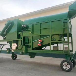 大振粮食滚振筛脉冲除尘滚式振动筛行小麦水稻78452圆筒型筛运平