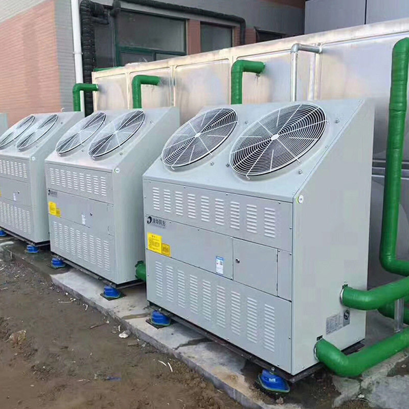工业空气能低温采暖热泵热水系统