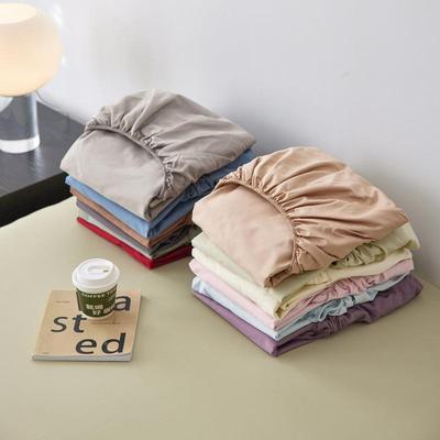 床轻奢100支全棉垫绒YQO棉笠床罩全包围席梦思床垫保护长套纯棉床