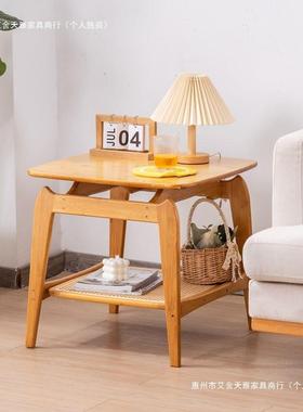 约茶几客厅家用边日式简易家46410居藤编小子双层边桌小几户型简