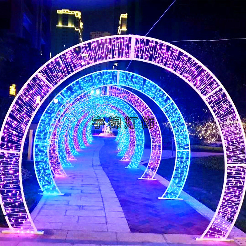 梦幻灯光节LED造型图案灯串