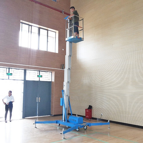 易之业铝合金单柱高空升降台
