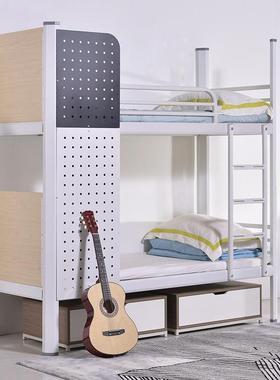 双层单位寝公上下床带楼梯44419铺连寓体步梯学生宿舍床员工人铁