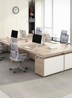 办公桌老桌椅组合简约代总现裁主管大班台领导办公室板单91711人