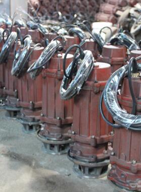 WQ无堵塞水排1污泵污水-WWR泵4KW全铜线50WQ15-32-465WQ405潜-4