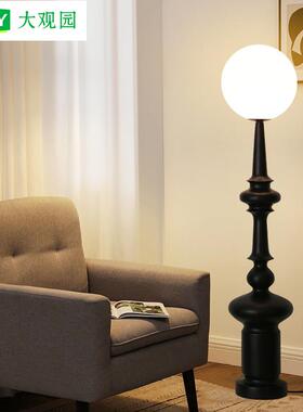 复古落11167灯意卧利客厅沙发大边室中古法式书房台灯创意地落地