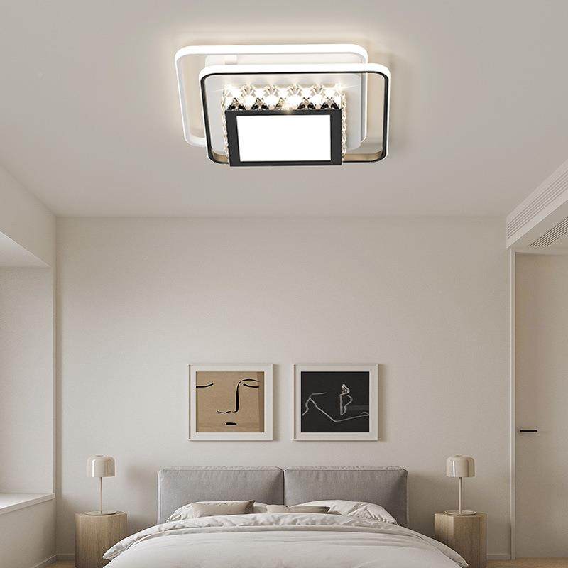 厅吸顶灯套餐款水晶客简约中现代大气新轻奢LED山517灯具套餐组合,家装灯饰光源,客厅吸顶灯,淘宝优惠券,粉丝福利购,淘宝优惠卷