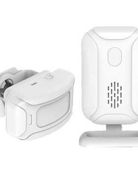 分式门铃感应器铺进店KS-SF20R门欢口迎光临门迎宾器红外防盗报体