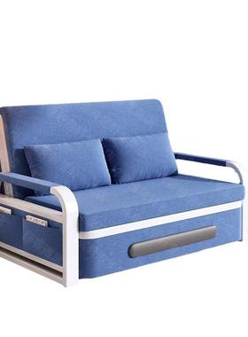 沙发床两用沙折PTM叠发家用客厅多功能伸缩床床拆可洗网红午休储