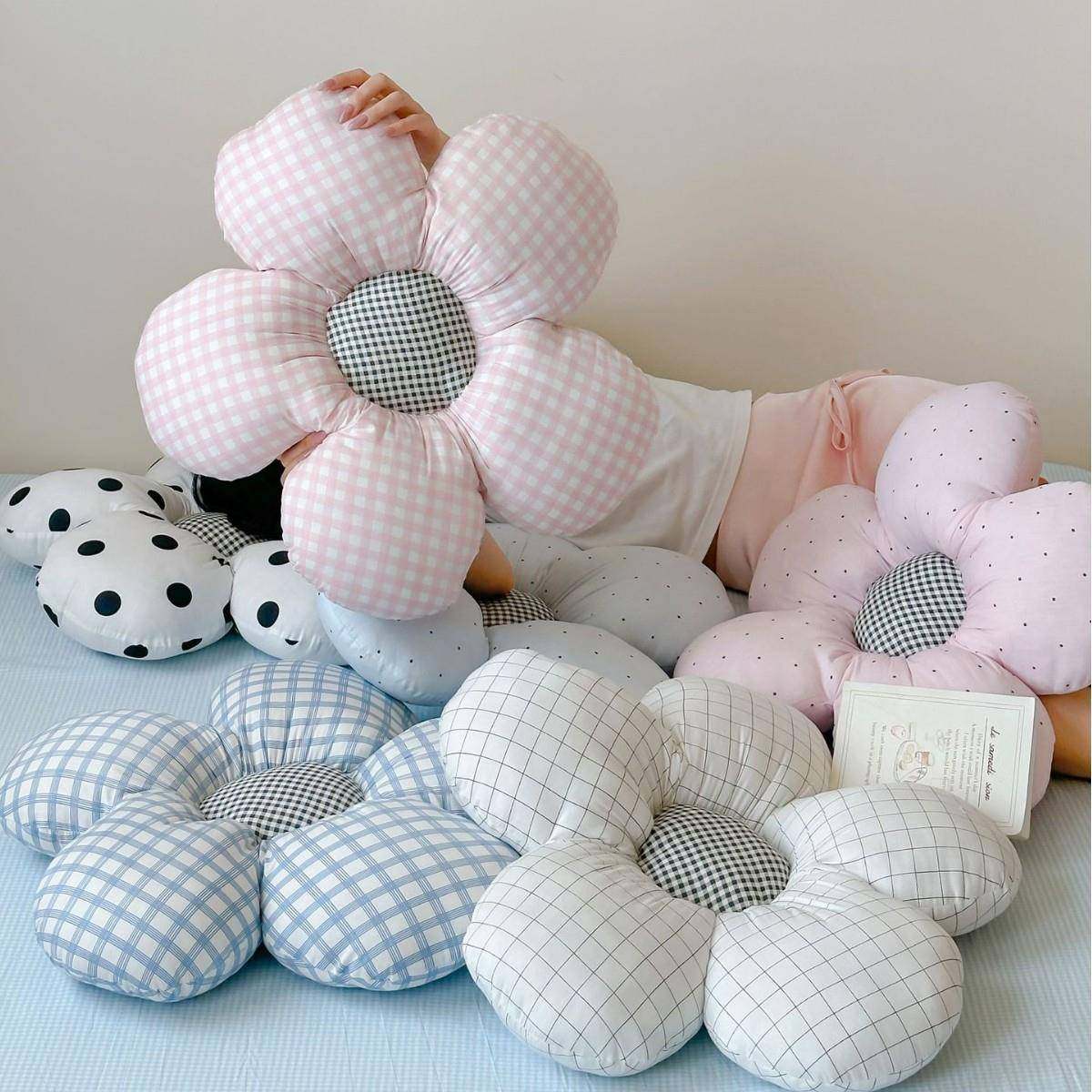 小瓣清新花抱juzi枕坐垫客厅沙发靠枕办公室椅子飘靠垫窗垫床背上,居家布艺,抱枕被,淘宝优惠券,粉丝福利购,淘宝优惠卷