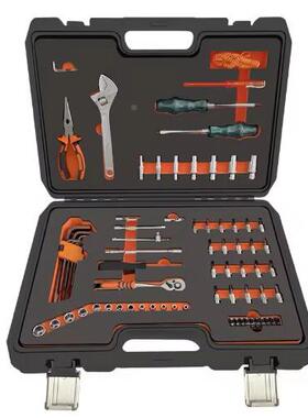 汽高端E汽va具固定零件128件453车修理工具包车套筒棘轮扳手工组