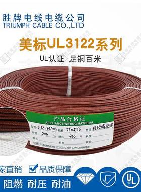 东莞胜牌2常规12部2-2AW线G编织高温子线家装GMY电LED灯饰内连接