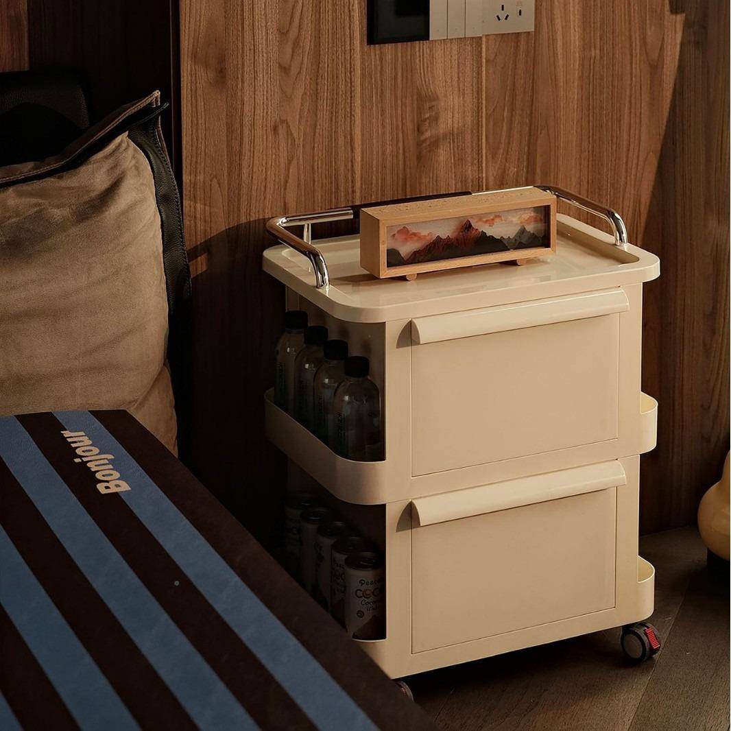 家用可移动推车置物落地多970层床边收架纳件盒办公室文收小纳架