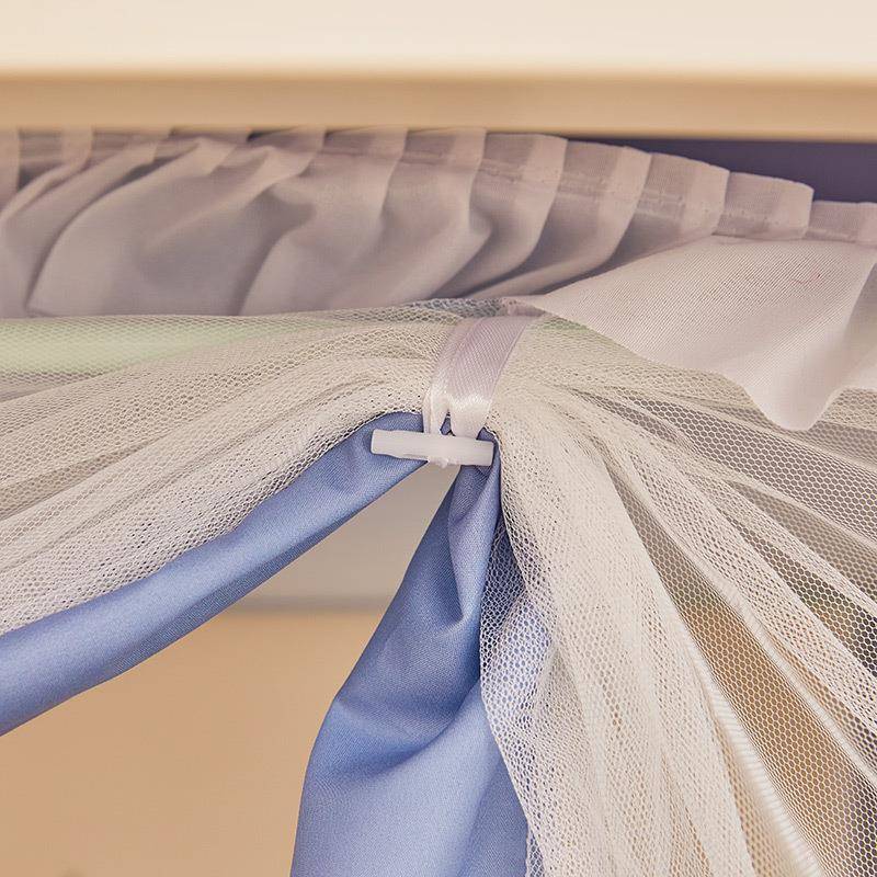 A类母婴级通儿童防坠床357上三开门卡子母床铺防摔伸缩梯遮光蚊形