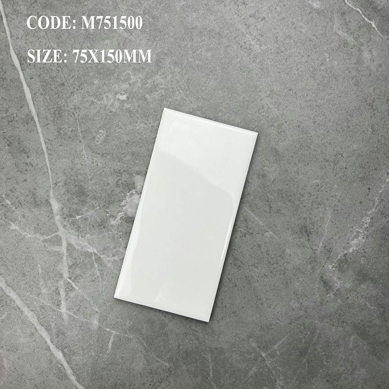 75X150亮光纯色长条墙砖