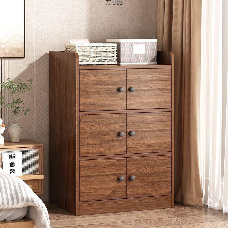 加厚收纳柜加固矮柜客物厅储物柜柜卧室靠墙书柜见详情家用地置柜