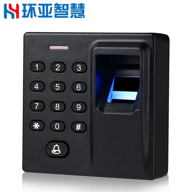 韦耕指纹刷卡密码门禁机WG26