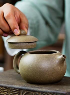 锦绣山西施壶混批宜河兴紫砂壶纯工豆青71037茶泥名家手茶壶家用