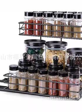 4寸9两层拆FS-HGJ00装滑轨拉出式橱柜抽橱屉收纳寸架滑动款式浴柜