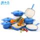 铸铁珐琅锅7件套汤锅锅砂锅套装 组合CastIr煎onookwareCS