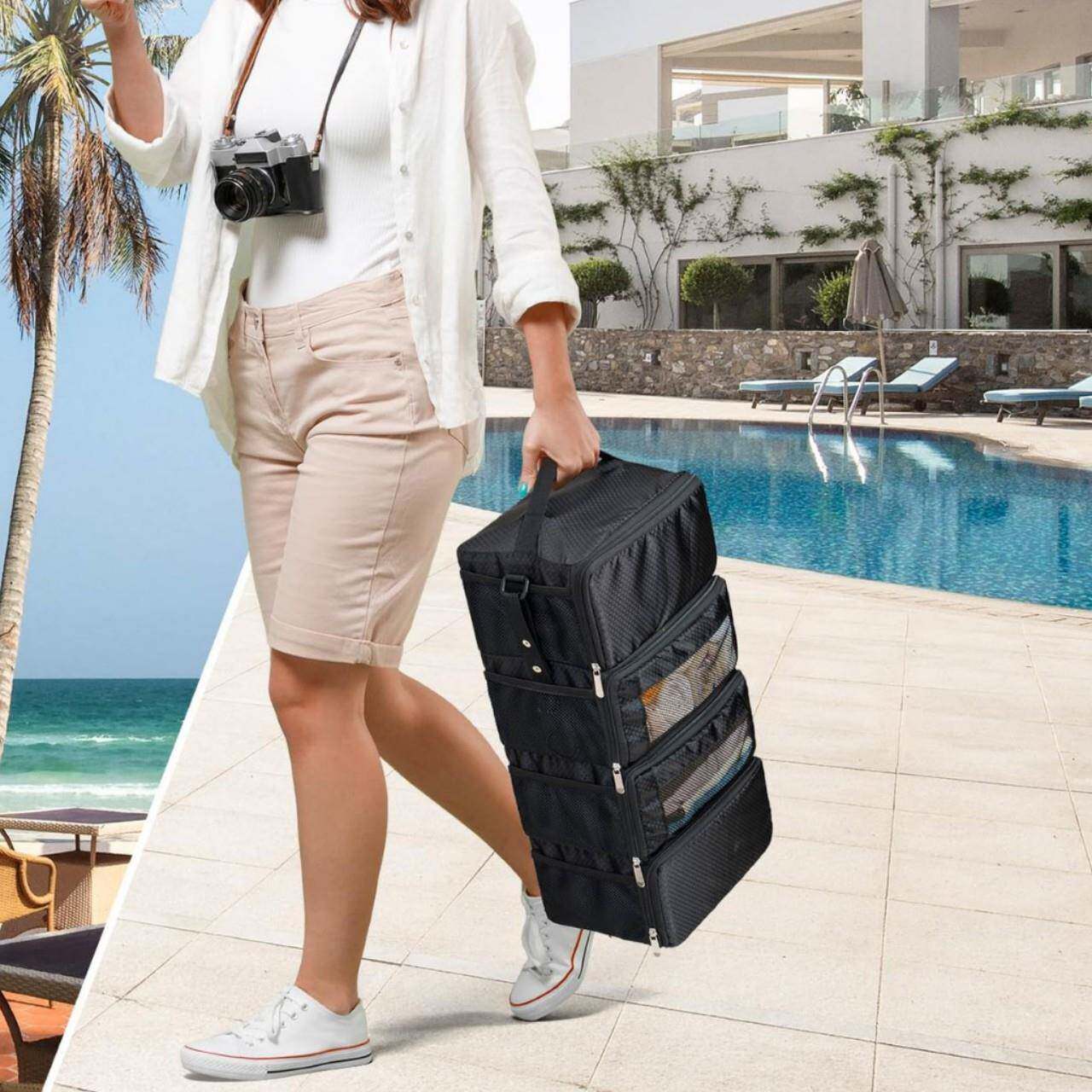 旅行悬挂收行李箱收包随身行李箱行李纳袋悬式挂旅行手提箱收收纳