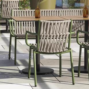 户前外桌椅组合室庭院酒店别花园-休闲后院露台外藤椅桌子墅椅子