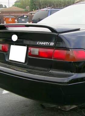 适用于1998-2002款丰田佳美尾翼凯美瑞Camry改装专用带灯打孔尾翼