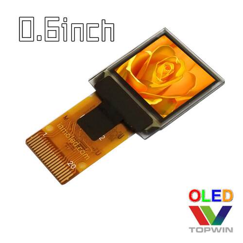 0.6寸彩色0.6英寸oled液晶屏UG-6464TDDBG010.7寸SSD1357