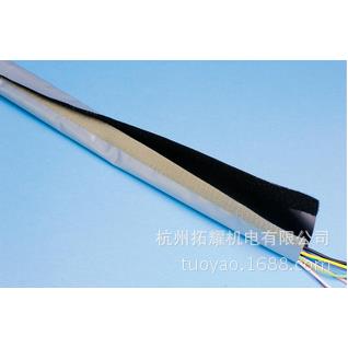 粘式结束带电线捆绑带卷式束线带WBT/WPC-84环保阻燃魔术贴包线带