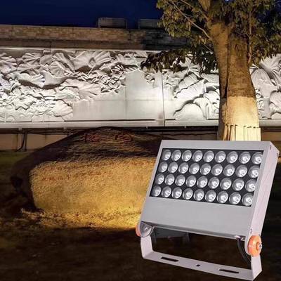 LED投光灯地插灯户外防水草坪灯工程亮化别墅园林照树景观射树灯