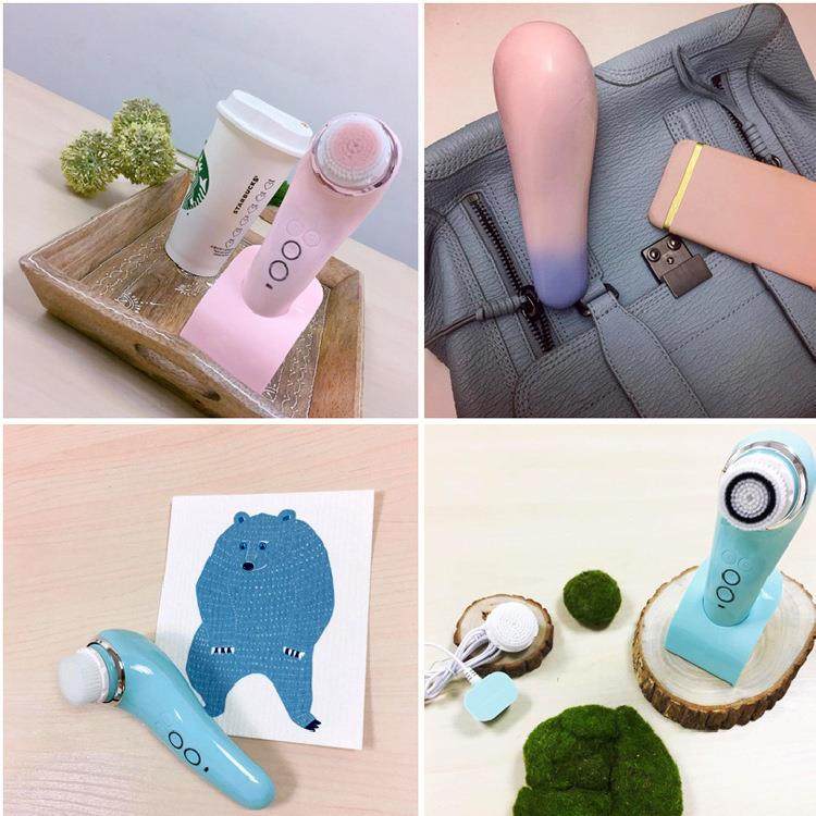 洁面仪洗脸刷女孩家用温和电动洁面刷高端时尚脸部清洁防水洁面仪