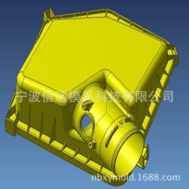 余姚模具设计日用塑料油箱盖模具制造汽车配件模具设计