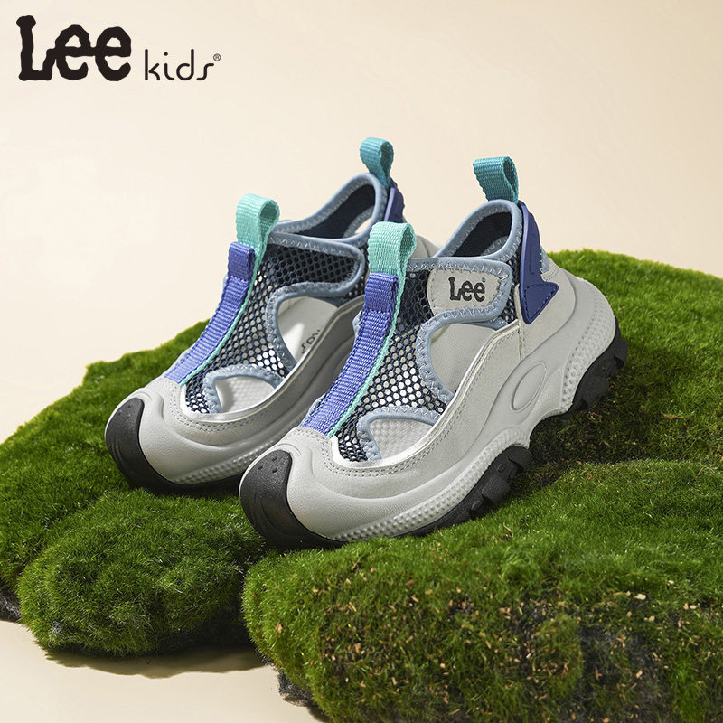 Lee Kids儿童夏季溯溪凉鞋男童包头凉鞋防磕碰凉鞋户外运动凉鞋子
