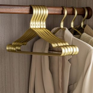 家用衣架挂衣太空铝衣撑衣柜无痕挂衣架阳台晾衣架衣架子晒衣架