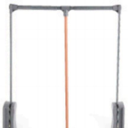 至尊灰+罗马橙升降挂衣器纳米干镀铁管+ABS+高端油压棒衣柜拉篮