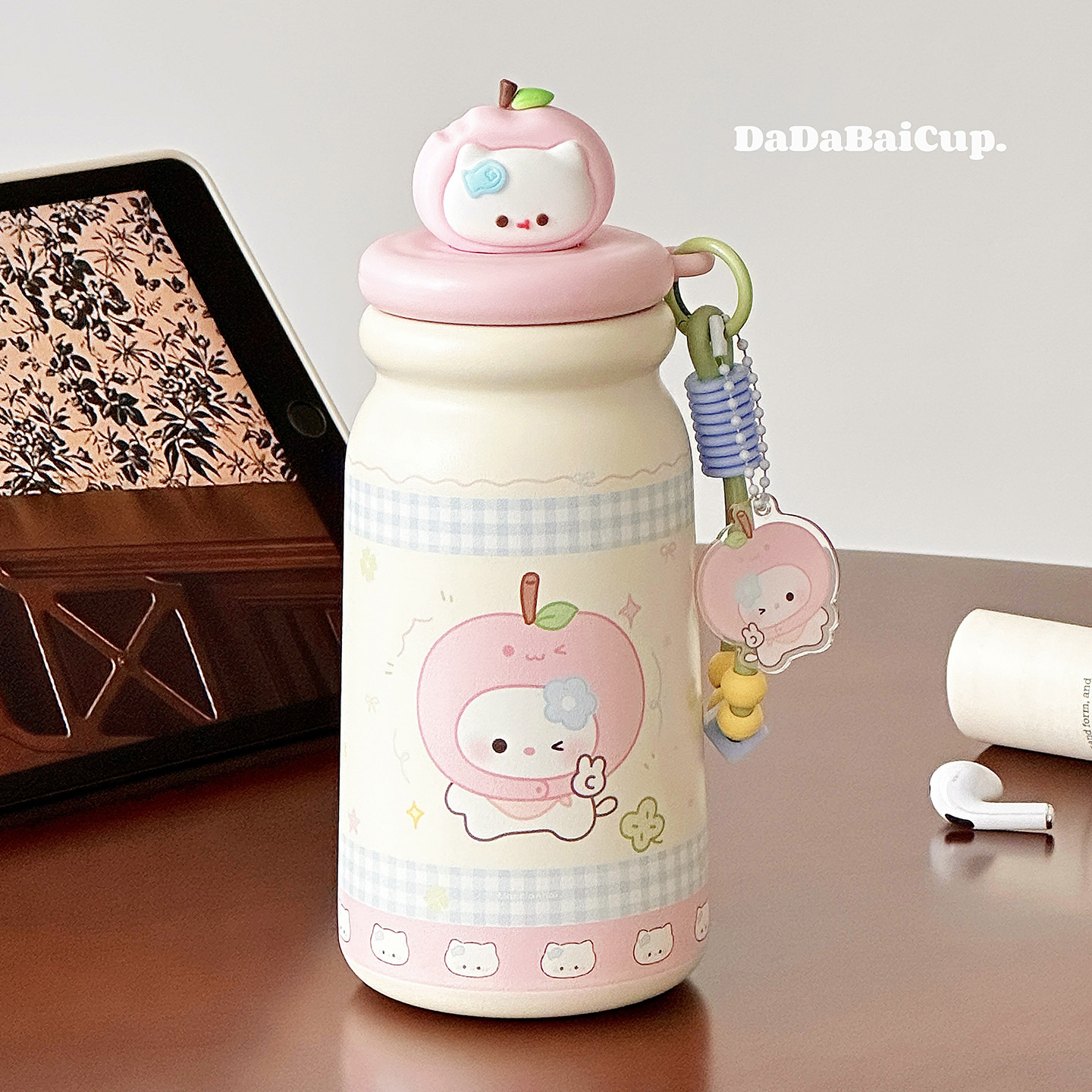 手提食品级茶水分离随手杯上学