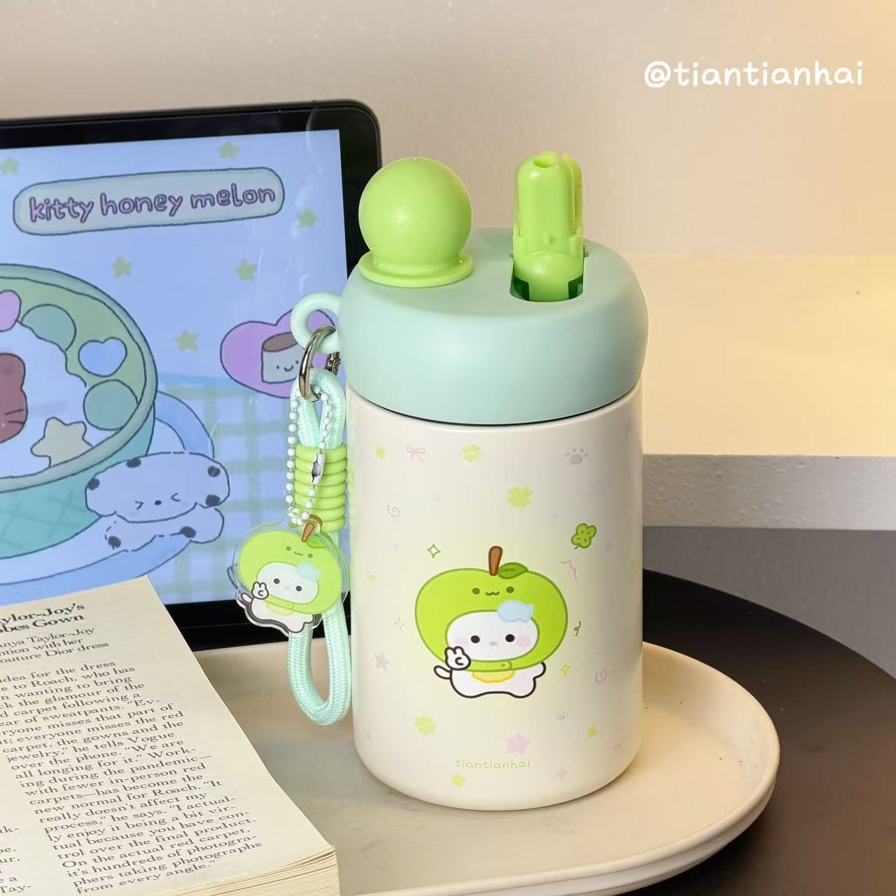 316不锈钢随行杯食品级茶水分离