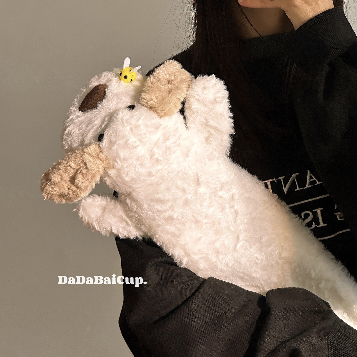 可爱毛绒长条狗注水热水袋2025新款女生高颜值校园宿舍神器暖手宝