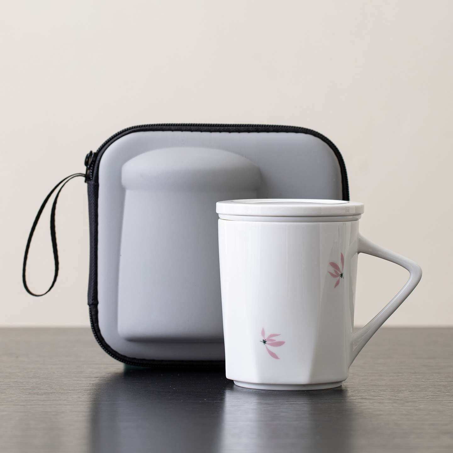 蝴蝶兰便携旅行茶具茶水分离泡茶杯单个人专用女士快客杯一壶一杯,电子元器件市场,其它元器件,淘宝优惠券,粉丝福利购,淘宝优惠卷