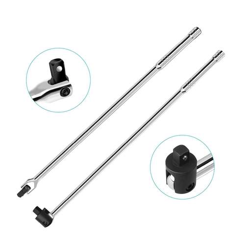 1/2大号F杆套筒扳手加长转向手柄扳杆加力杆活动头长弯杆工具