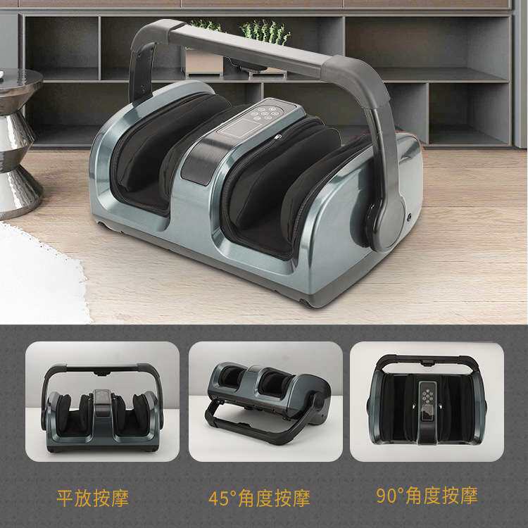 气囊加热按脚通经络小腿部按摩器全自动足疗机揉捏足部脚底按摩仪
