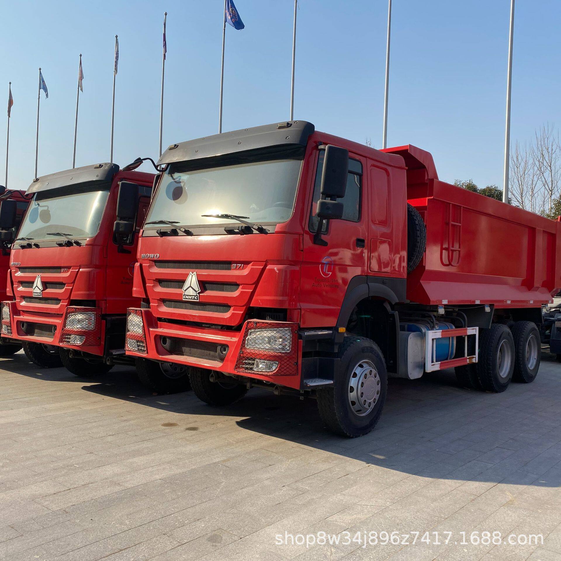 跨境中国重汽豪沃卡车HOWO371马力自卸车豪沃经典款6X4翻斗车重卡