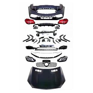 GLS款车身套件包围适用于奔驰GL级X164改装GLS63包围X166老改新