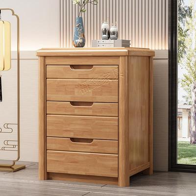 3Y胡桃木实五斗柜橱现代简木约家用收卧室纳储物801三斗柜五斗整
