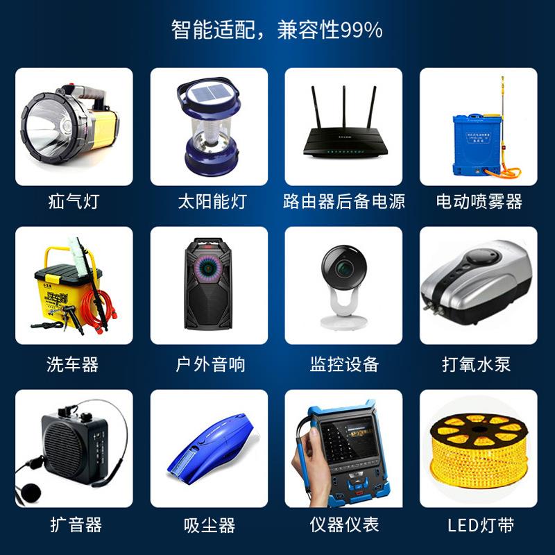 12V锂池电池组太阳能安路灯电通信基站监控仪磷938酸铁防锂户外电