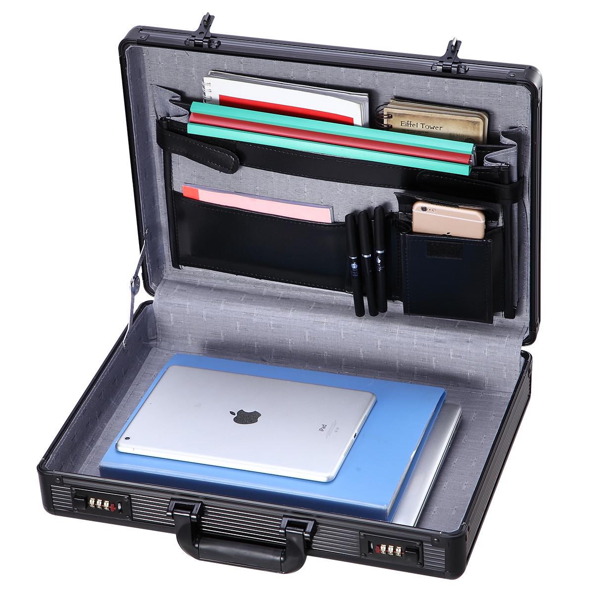 带锁密码锁c重要文件证件收纳箱家用各种资料硬壳包家庭保险盒