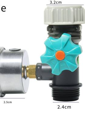 家用水耐压调节气门控制6阀接分DNL口充硅油专用耐腐蚀耐高温低温