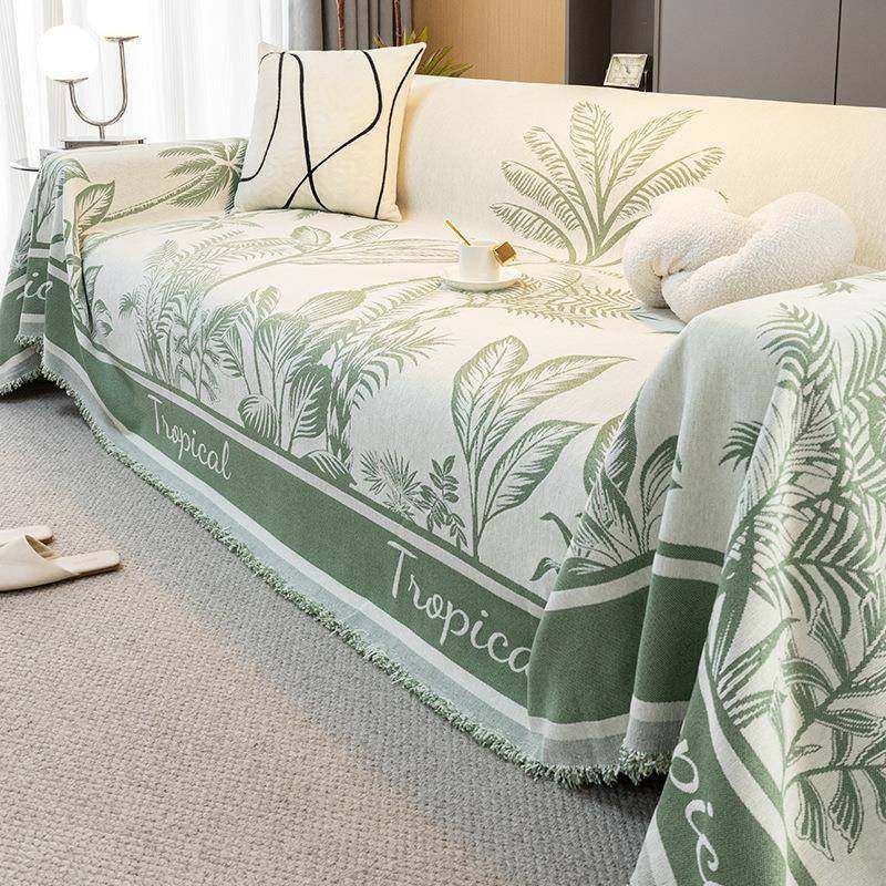 沙发巾全盖四代季通用雪尼尔现沙代防发盖布毯套枫叶-戴罩猫抓双,居家布艺,沙发套,淘宝优惠券,粉丝福利购,淘宝优惠卷